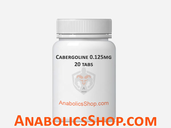 Image of Cabergoline 0.125mg 20 tabs - EU Anabolics Shop